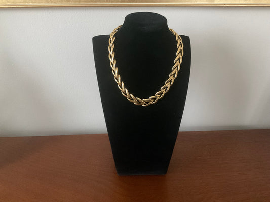 Napier Goldtone Link Necklace