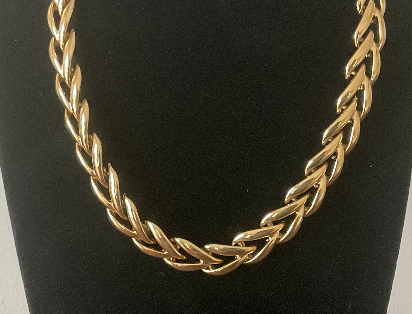 Napier Goldtone Link Necklace