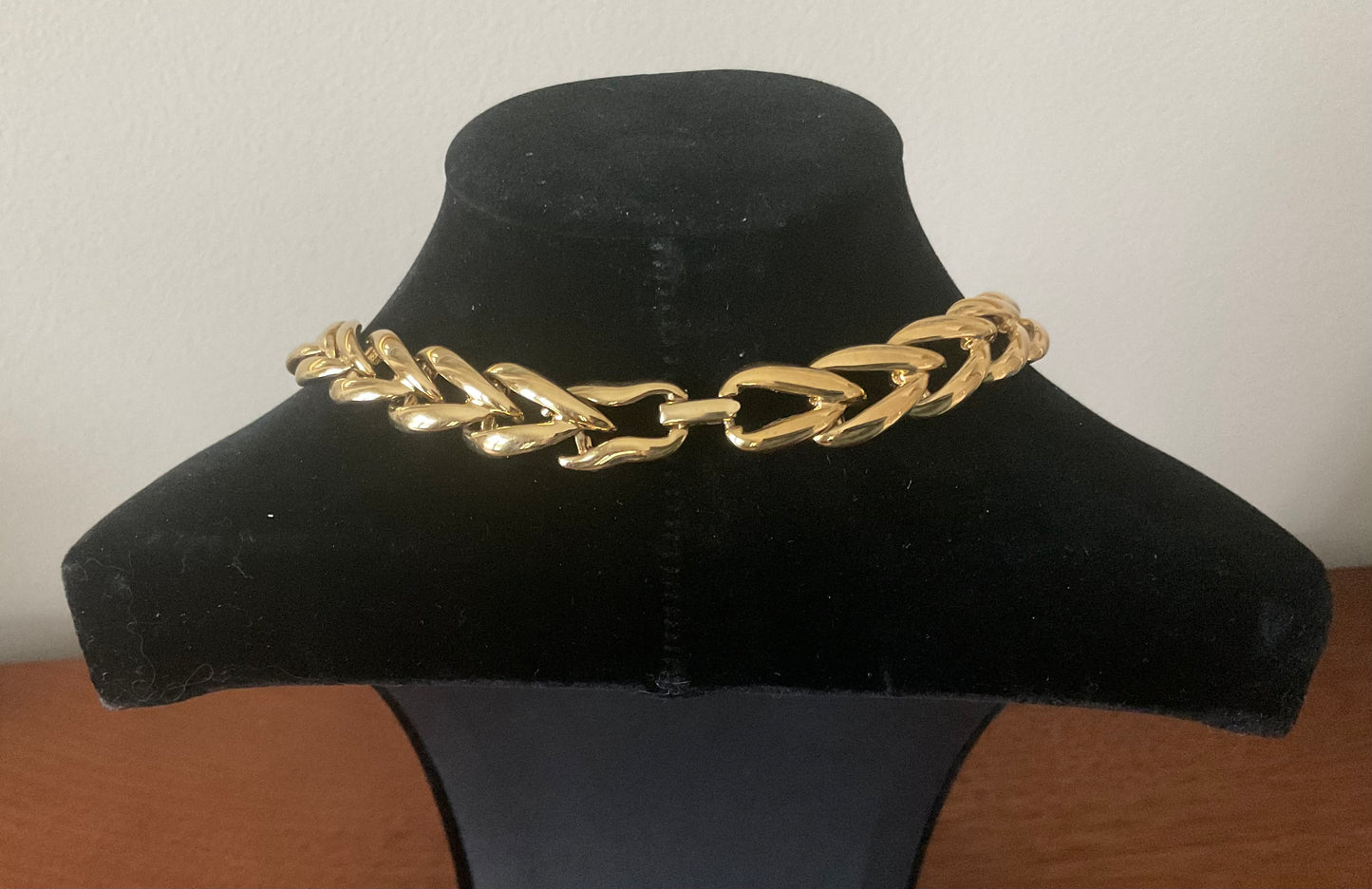 Napier Goldtone Link Necklace