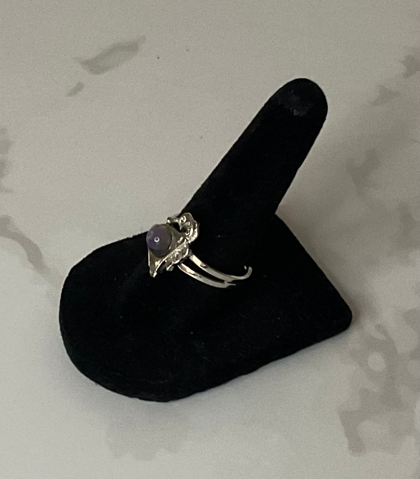 Vintage Silver Sizable Starfish Mood Ring