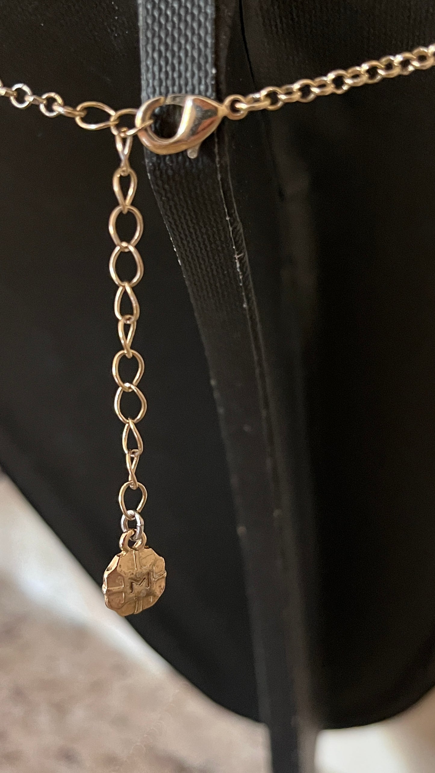 Vintage Monet 36" Gold Snowflake Crystal Necklace